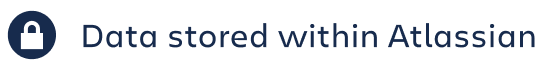 Data stored within Atlassian